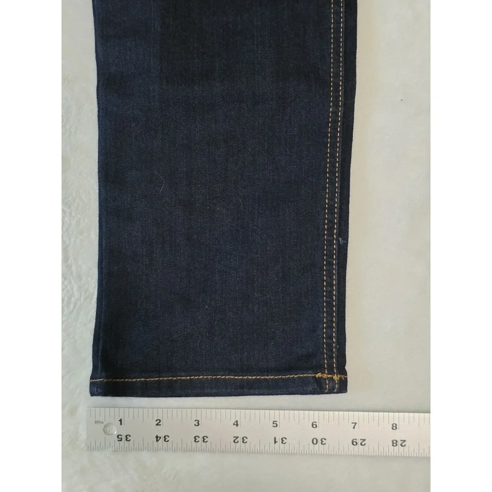 Hollister Y2K Womens 28x32 7R Dark Wash Low Rise Straight Leg Denim Jeans